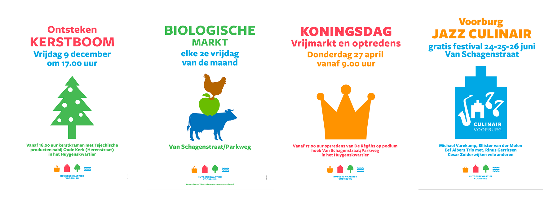 Huisstijl, Logo, Iconen, Posters