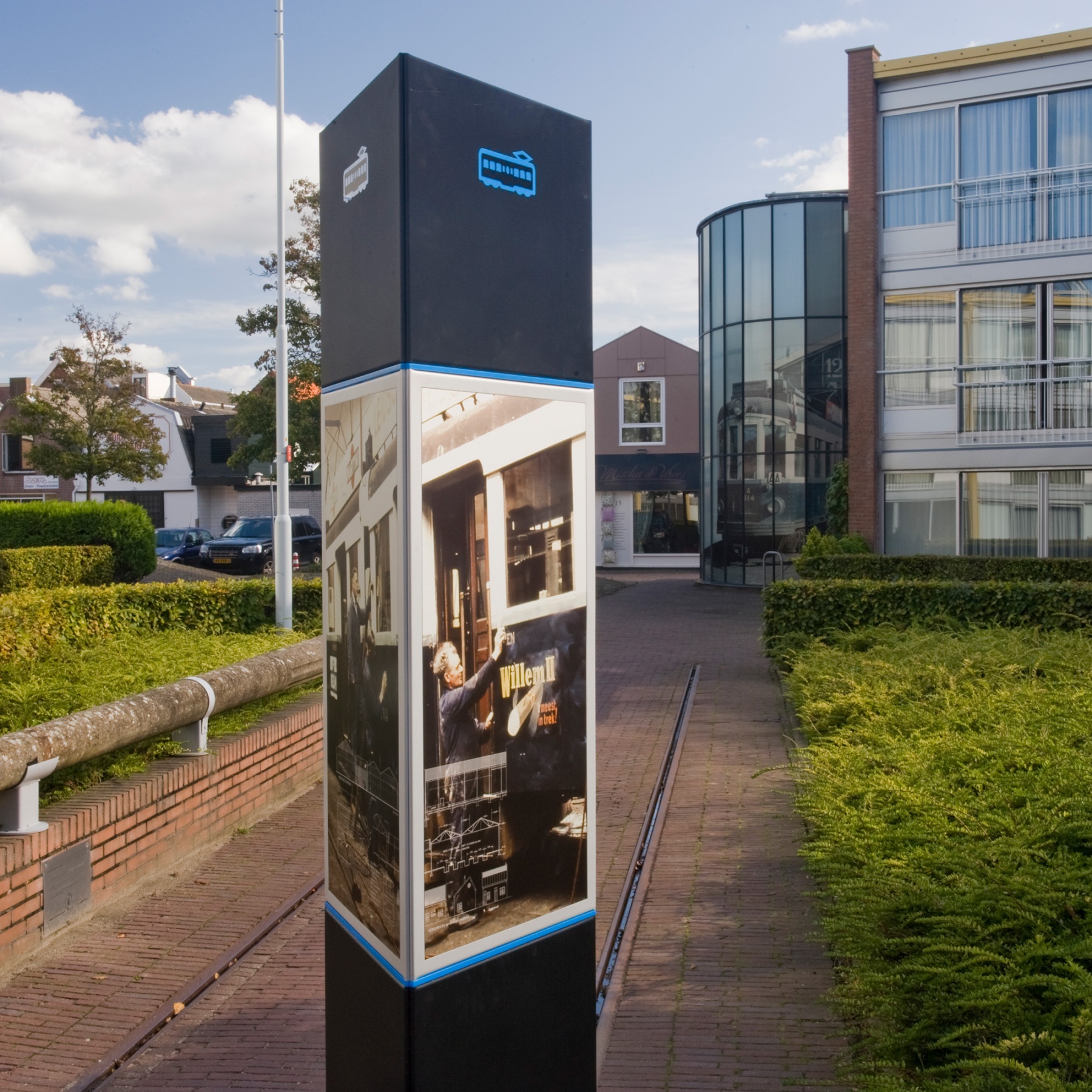 Buitenmuseum, Routing, Museum, Stadsbakens